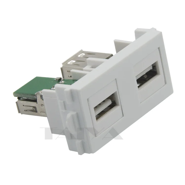 Настенная пластина Keystone с двойным USB разъемом Мама мама|wall plate|wall connectorwall plate connector |