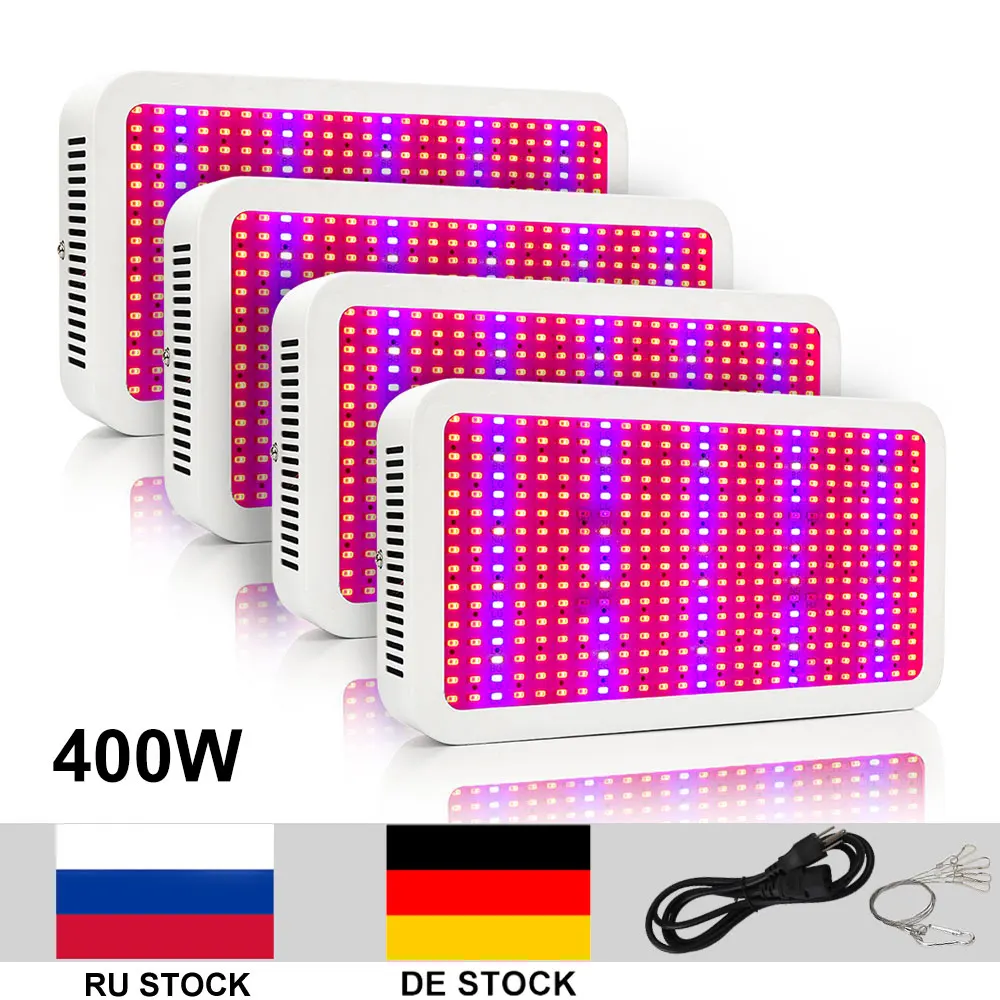 Светодиодные фитолампы полного спектра для гидропоники 4 шт./лот 400 Вт|full spectrum led