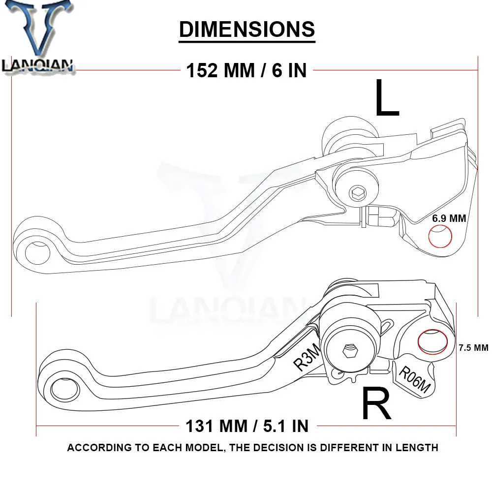 Для YAMAHA YZ85 2001 2002 2003 2004 2005 2006 2007 2008 2009 2010 2011 2012 2013 2014 Мотоциклетные аксессуары рычаги