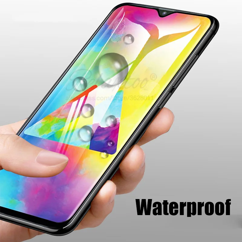 Изогнутое закаленное стекло 9D для Samsung galaxy M10 M20 M30 M40 Защитное m 10 20 30 защитная
