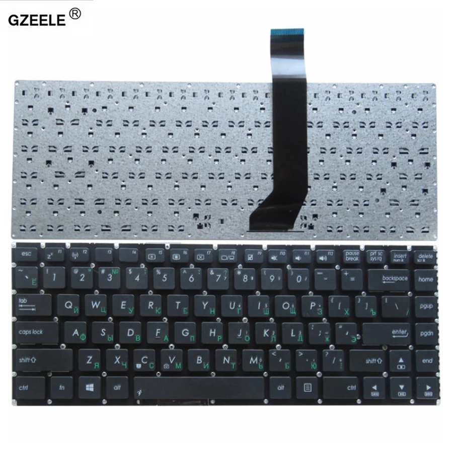 Новый ноутбук RU клавиатура для ASUS K46 K46CA K46CB K46CM S46C S46CB S46CM S46CA без рамки Русская