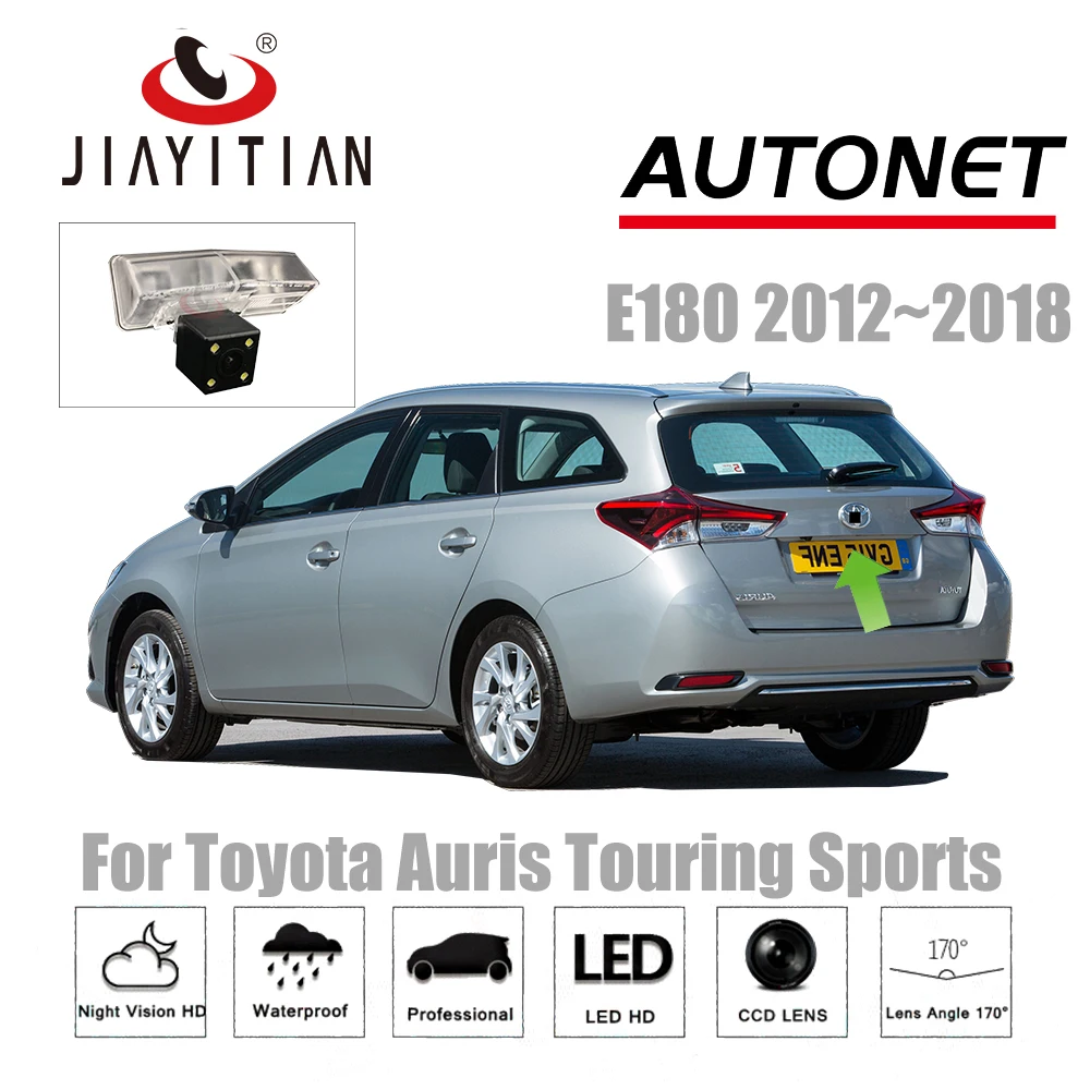Задняя камера JIAYITIAN для Toyota Auris Touring Sports/Hybrid E180 2012 ~ 2018 CCD ночного видения резервная