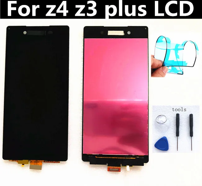ЖК дисплей с дигитайзером сенсорного экрана в сборе для Sony Xperia Z3 + Plus Z4 E6553 E6533 E5663