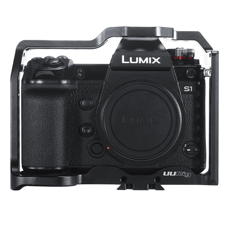 UURig на Камера Крепление сетка для цифрового фотоаппарата Panasonic Lumix S1R S1 защитный