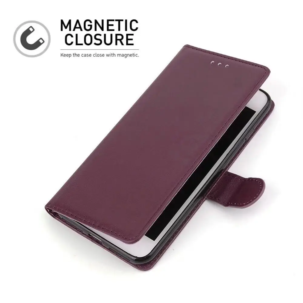 Роскошный флип-кейс Hxairt из искусственной кожи для iPhone X 8 7 Plus 6 6s чехол-книжка чехлы