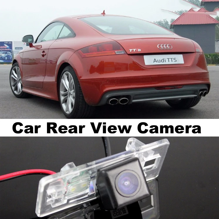 Автомобильная камера для Audi TT TTS MK2 8J 2007 ~ 2014 высокое качество вид сзади задняя