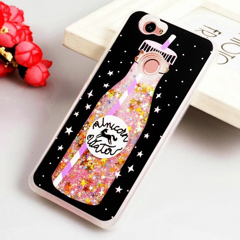 WHAY Quicksand Cases for Huawei Nova Case Glitter Silicon Cute For Shockproof | Мобильные телефоны и аксессуары
