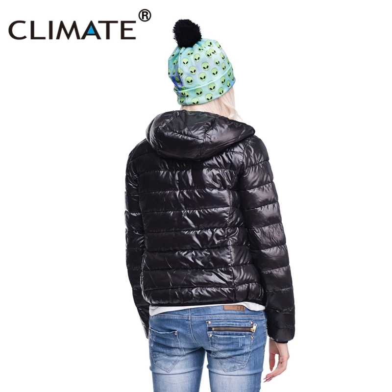 Шапка-бини CLIMATE женская теплая с 3D принтом мягкая трикотажная шапка помпоном для