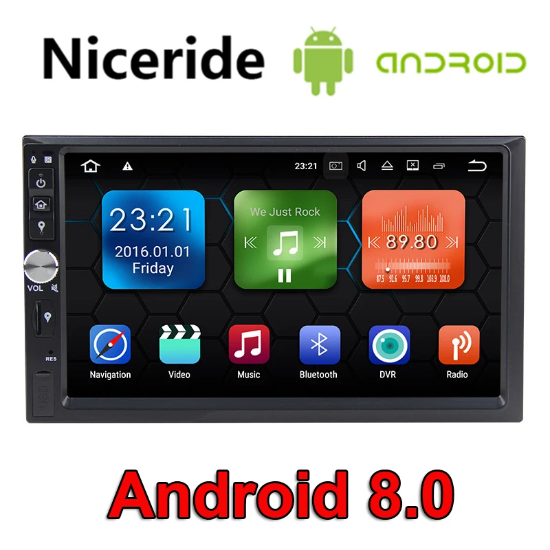 Универсальный 2 din Автомобильный Радио android 8 0 1 dvd плеер для nissan qashqai x trail almera