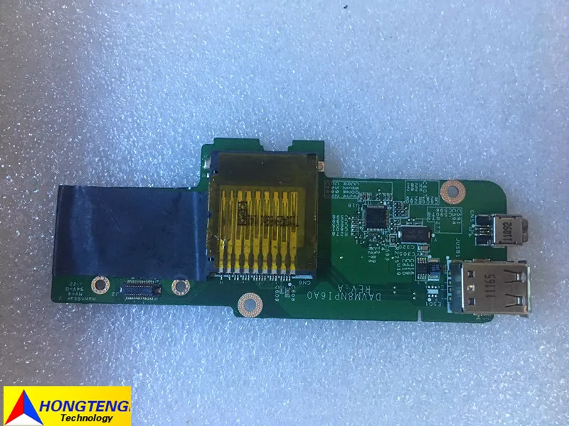 Оригинальный Для Dell DHD15 Vostro 1014 1015 I/O USB Firewire SD кард ридер CN 0DHD15 DAVM8NPI6A0 100% TESED