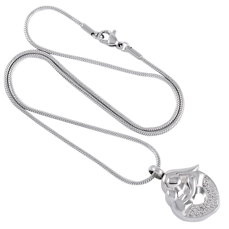 IJD8659 дешевые кремации ювелирные изделия памятный кулон для праха Keepsake урна