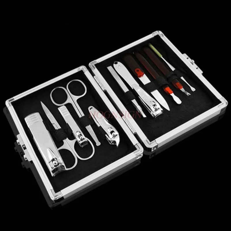 Nail Clip Manicure Nail Set Nail Clippers Toenail Pliers Home Tool Eyebrow Scissors Nose Hair Cut Knife Sale
