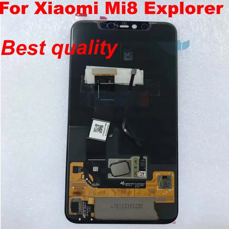 Amoled ЖК-экран для Xiaomi mi 8 mi 8 Explorer mi 8 Pro ЖК-дисплей дигитайзер сенсорный экран Запасные части для телефонов