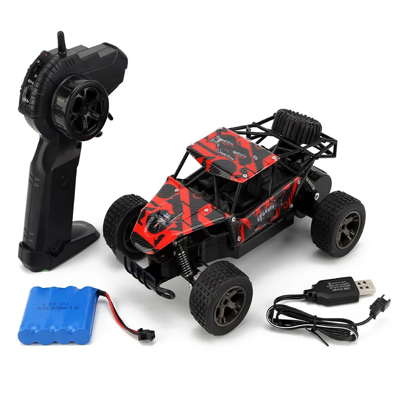Радиоуправляемые машинки 1:18 Bigfoot машинка 2,4G с дистанционным управлением, электрическая модель внедорожника, игрушка RC drift, 700mah батарея, автомобиль, игрушки, подарок