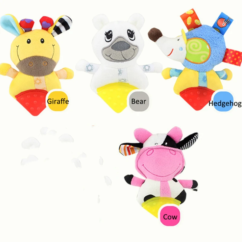 Милые детские Новорожденные кровать коляска подвесные игрушки Прорезыватель