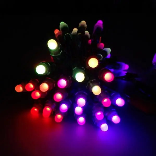 DC5V WS2811 WS2801 RGB IC светодиодный пиксельный Модуль 12 мм Цифровой полноцветный
