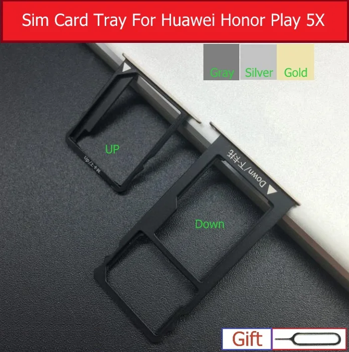 Устройство для чтения карт памяти Micro SD + Sim-карт 1 комплект Huawei Honor Play 5X KIW-TL00H TL00 L23