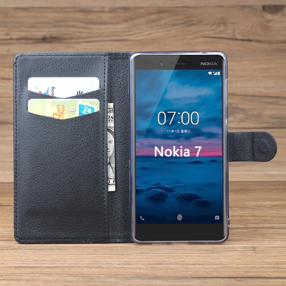 Телефонные чехлы для Nokia 7 Чехол-бумажник телефона кожа чехол 8 9 3 5 Lumia 640 640XL 650 501 530