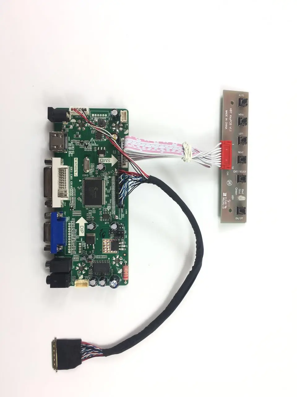 Бесплатная доставка М. NT68676 VGA HDMI DVI набор для платы ЖК контроллер B156HW01 B156HW02 B156HW03 15 6