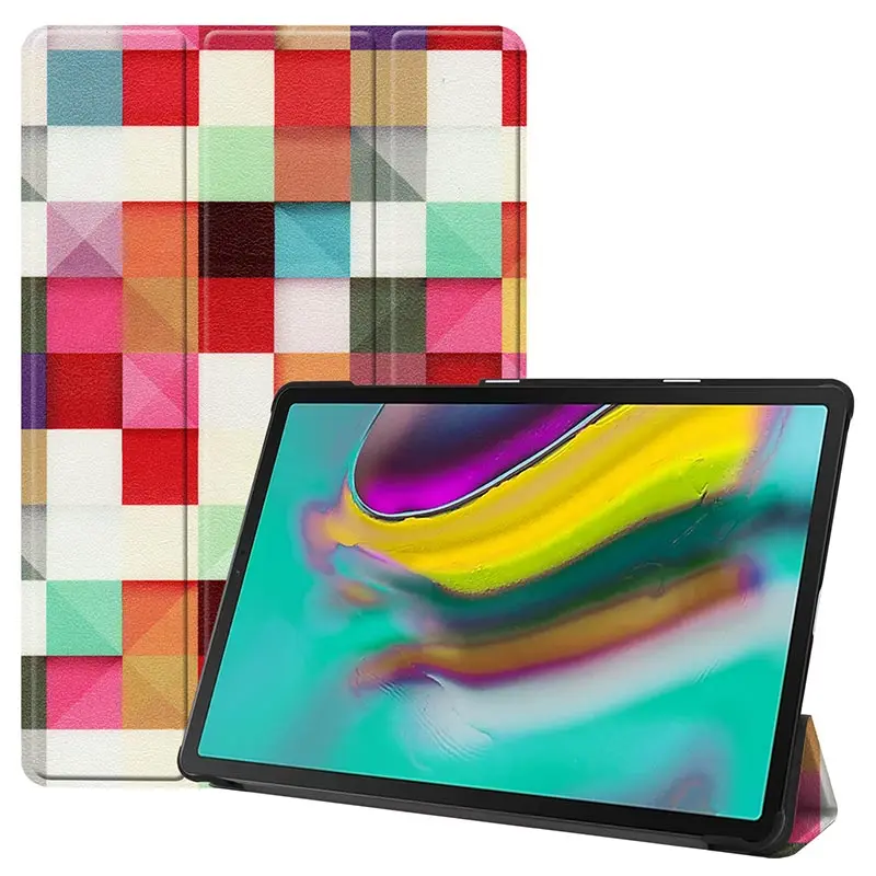 Magic cube Для samsung Galaxy Tab S5E чехол 10," умный тонкий кожаный магнитный откидной Чехол-подставка для Galaxy Tab S5E SM-T720 SM-T725 Funda - Цвет: Magic cube
