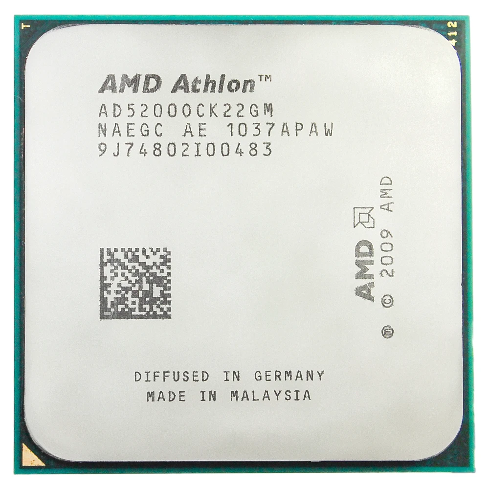 Процессор AMD Athlon X2 5200 + (2 3 ГГц/1 Мб/65 Вт) Socket AM2 AM3 CPU|Процессоры| |