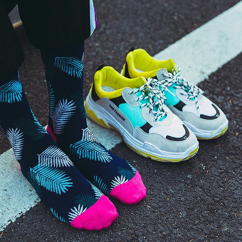 Новый бренд 2020 стильные уличные модные крутые носки для мужчин скейтборд веселое