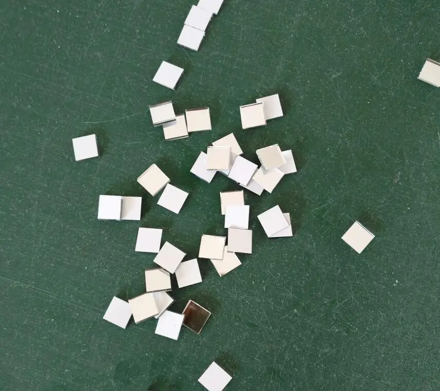 1x1 см маленькие стеклянные квадратные зеркала для рукоделия оптом 200 шт мозаичная плитка