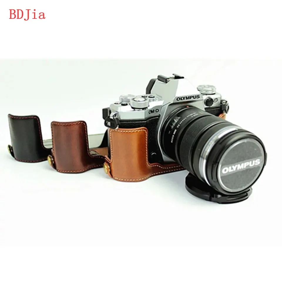 Новая модная сумка для камеры чехол Olympus EM5II EM5 MarkII из искусственной кожи