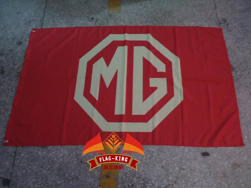 

MG red Flag ,3x 5ft Polyester, MG red banner