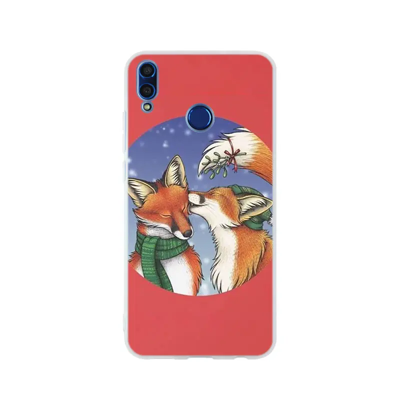 pattern 08 Аниме Забавный foxs Прекрасный милый силиконовый чехол для телефона чехол для huawei Honor 9 10 Lite 6X 7X 8X Max 7A 8A 8C 20 PLAY 9x горячая распродажа - Цвет: pattern 08