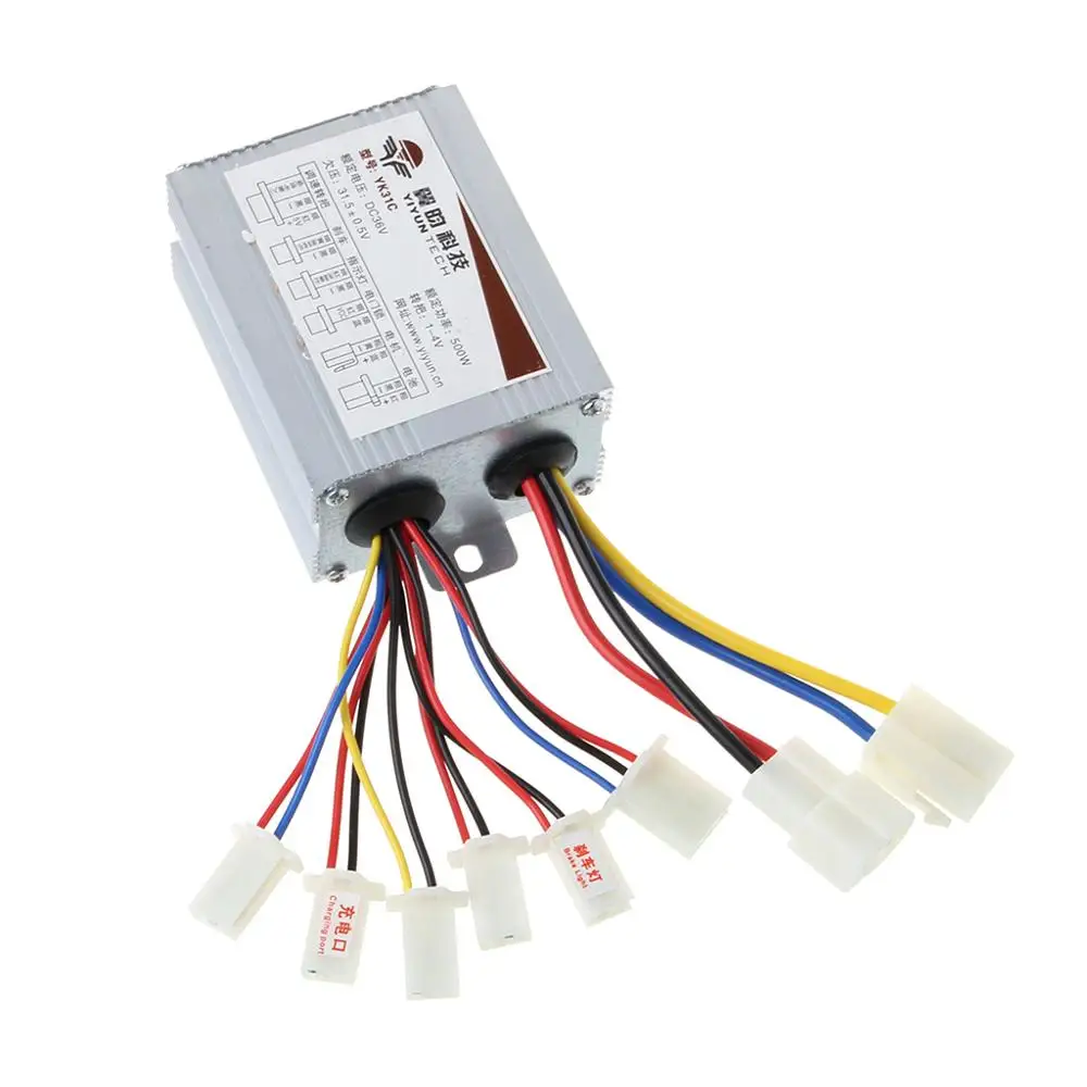DC36V 500W Матовый контроллер мотор педаль в/выключение Переключатель электромобиль
