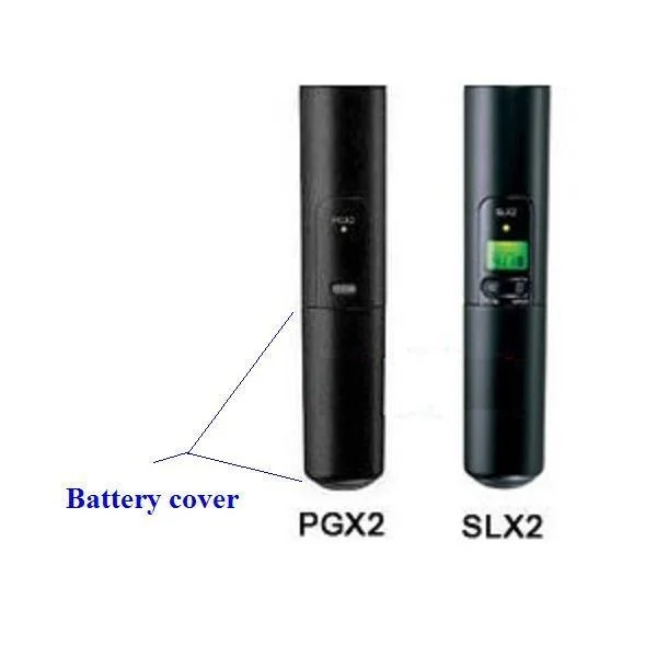 4 шт. батарейный винт на микрофонной крышке крышка чашки для SHURE PGX2 SLX2