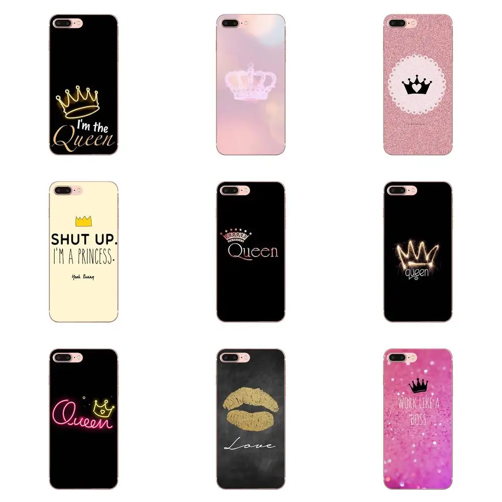 Мягкий мобильный King Queen для Huawei P7 P8 P9 P10 P20 P30 Lite Mini Plus Pro 2017 2018 2019 | Мобильные телефоны