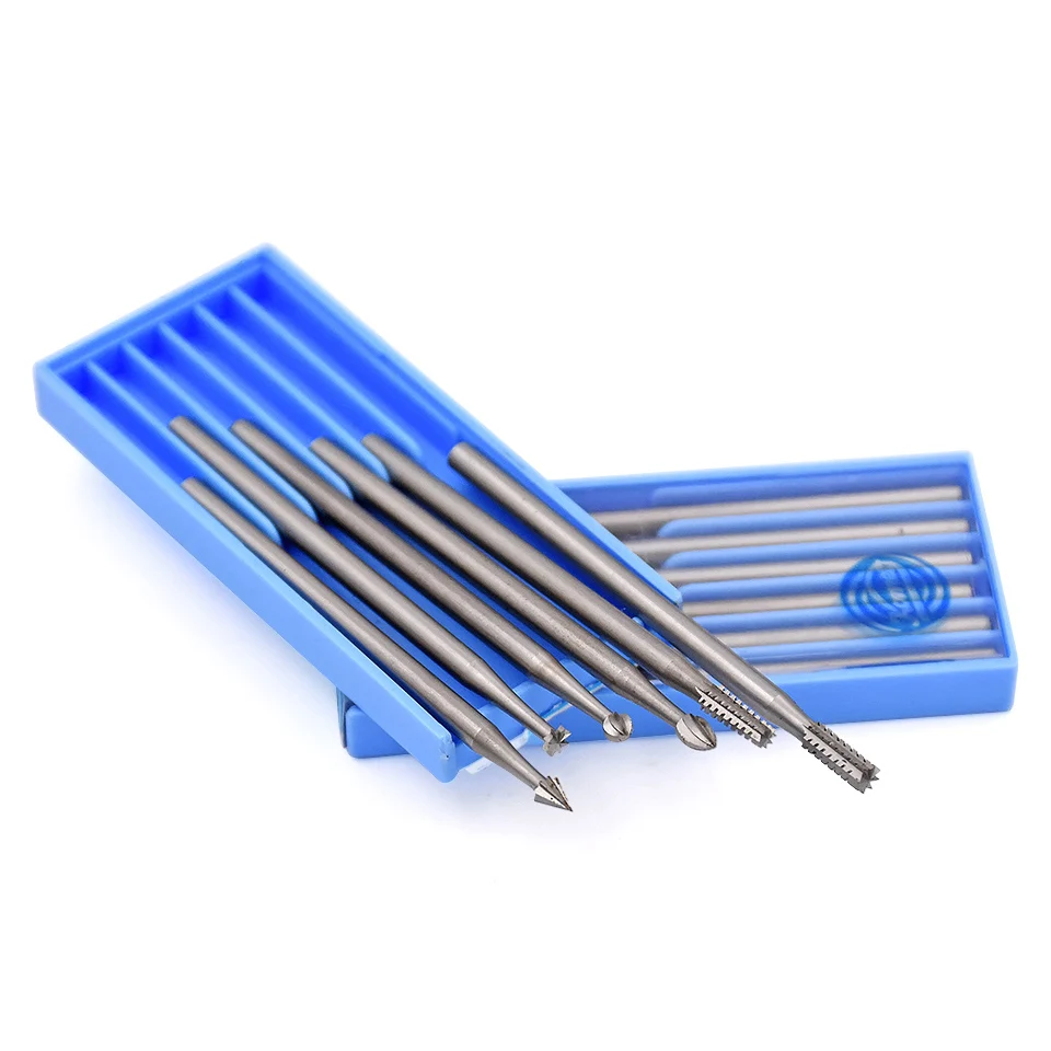 6 шт. стальные вращающиеся боры абразивные инструменты шлифовальные диски