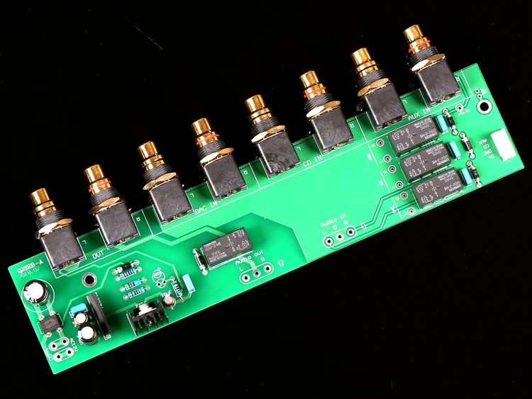 3 канальный вход 1 выход разъем RCA из чистой меди коммутационная плата для