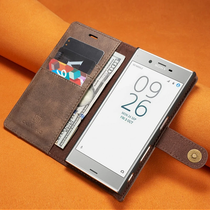 Чехол-книжка чехол для Coque sony xperia XZ Роскошный кожаный чехол-бумажник с карманом для карт чехол для телефона Soni E xperia XZS F8331 F8332 чехол Etui