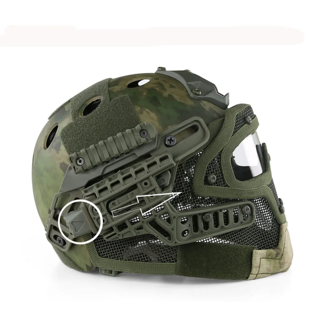 Армейский Военный Тактический шлем G4 система Casco страйкбол шлем спортивные аксессуары Пейнтбол Полнолицевая защитная маска для лица шлем
