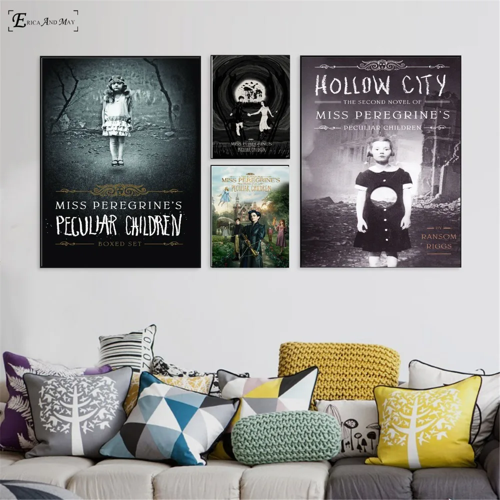 Настенный постер Miss Peregrine's Home для детей настенная краска гостиной абстрактный