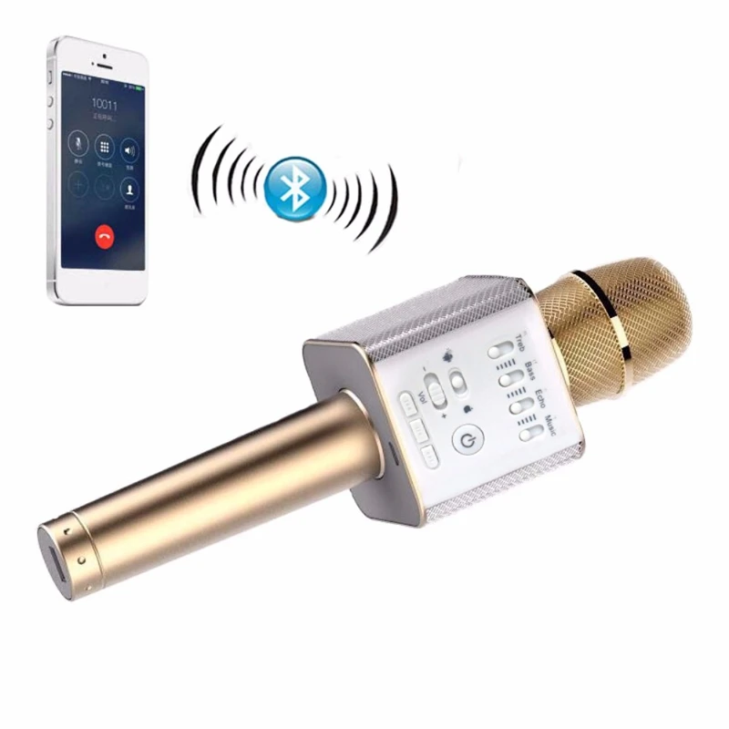 Zводяные беспроводные bluetooth-микрофоны караоке микрофон с динамиком мини домашний