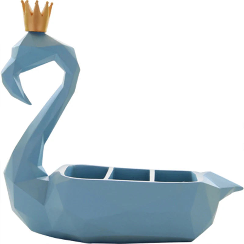 Nordic flamingo key storage box decoration creative hall coffee table mobile phone remote control desktop display | Дом и сад