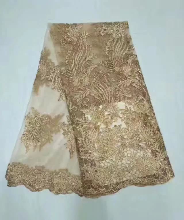 2017 fuchsia Guipure French Lace Fabric High Quality African Tulle With Stone Cheap Nigerian Fabrics For Women | Дом и сад