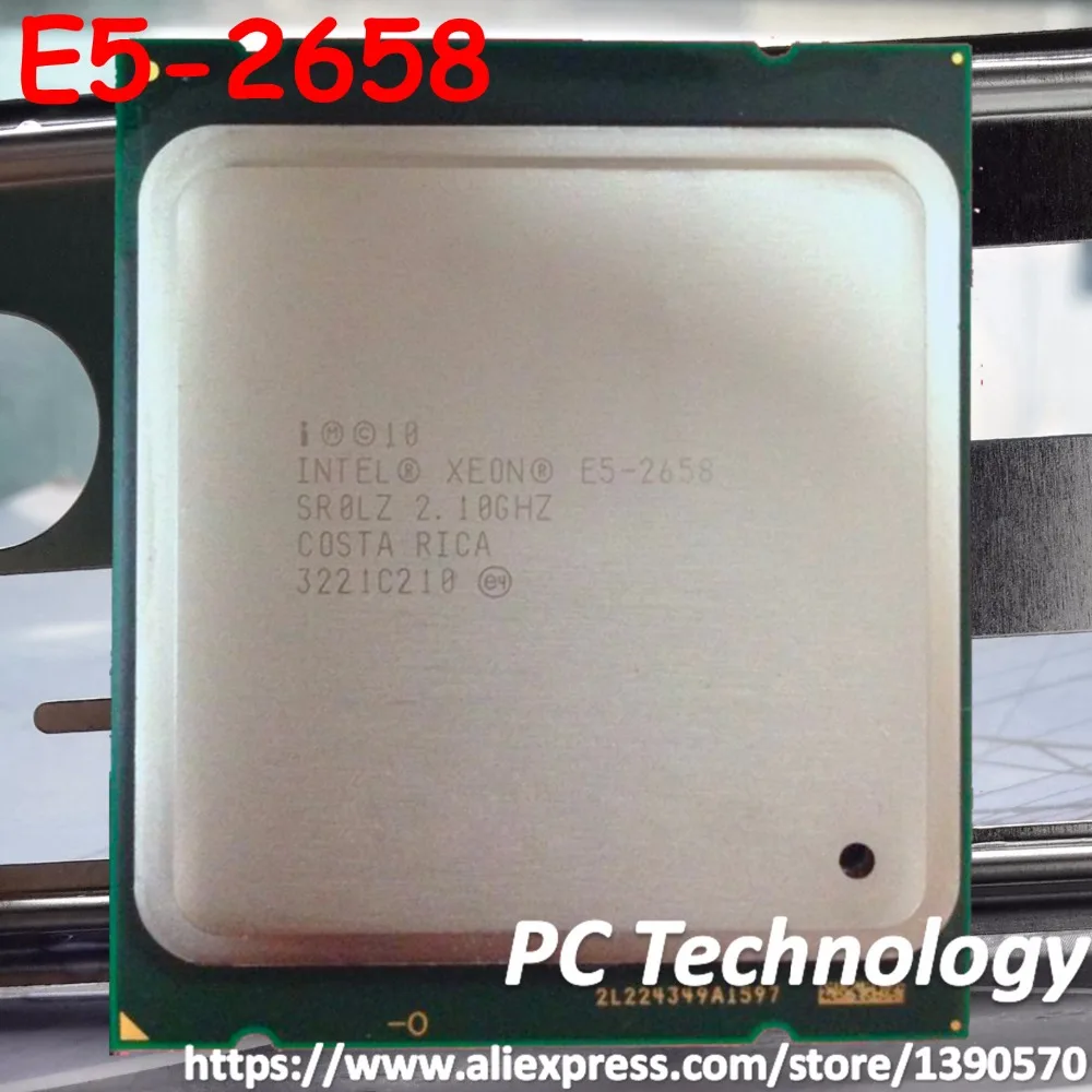 Оригинальный процессор Intel Xeon E5 2658 2 1 ГГц 8 ядер 20 Мб DDR3 1333 МГц 95 Вт бесплатная
