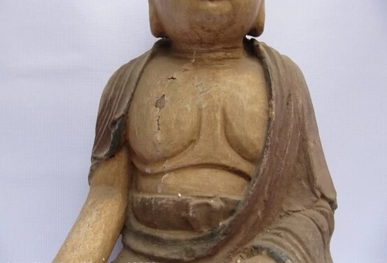 Коллекционный Бронзовый Статуя Льва S0328 Китайский народный храм старая