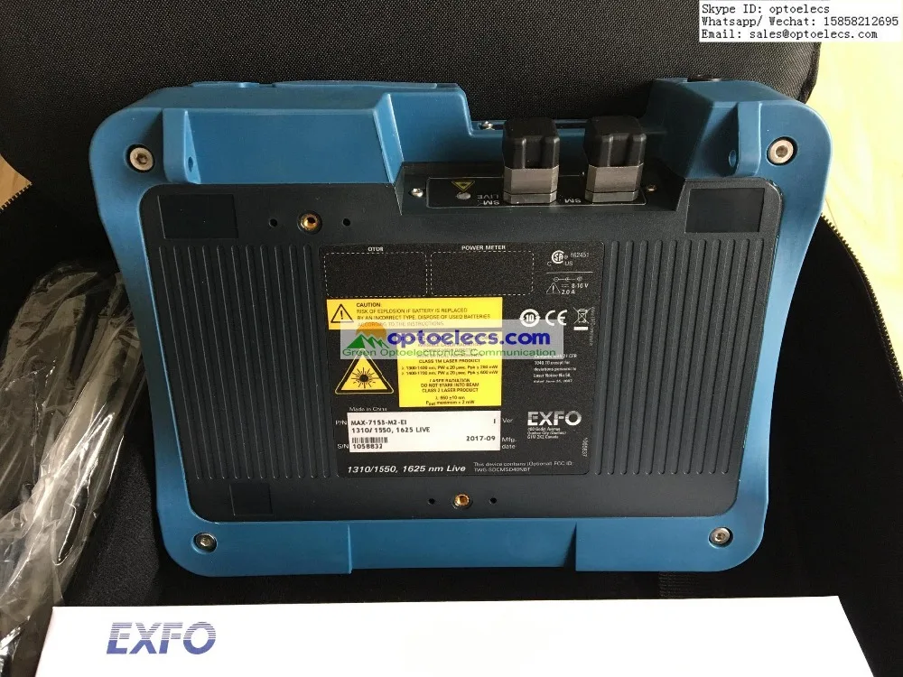 Новинка 100% оригинальный EXFO MAX 715B M2 MAXTESTER SM OTDR 1310/нм Live нм три длины