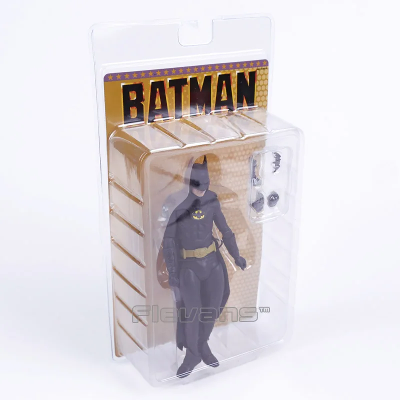 NECA 1989 Брюс Уэйн Майкл Кейтон 25 я годовщина ПВХ экшн фигурка Коллекционная модель