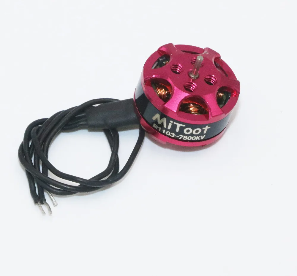 4 шт./лот Mitoot 1103 7800kv 2 3s мини бесщеточный двигатель для RC 80 90 100 мм 120 Мини