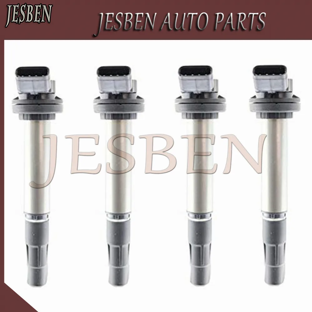 JESBEN 4 шт./лот катушки зажигания для TOYOTA PRIUS MATRIX COROLLA SCION XD PONTIAC VIBE NO #90919-02258 90919-C2003 |