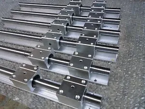 6 компл. SBR16 300/700/1500 мм линейные рельсы + 3 комплекта RM1605 350/750/1550 шариковые винты BK/BF12