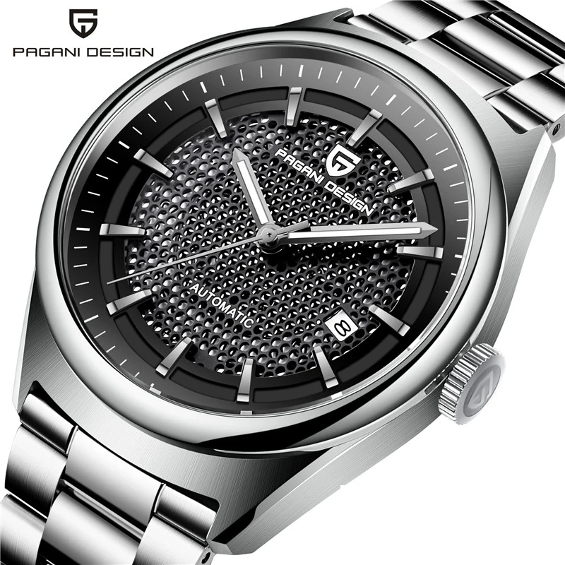 2018 new men s watch PAGANI luxury design brand new mechanical automatic fashion business men stainless steel watch Relogio Masc