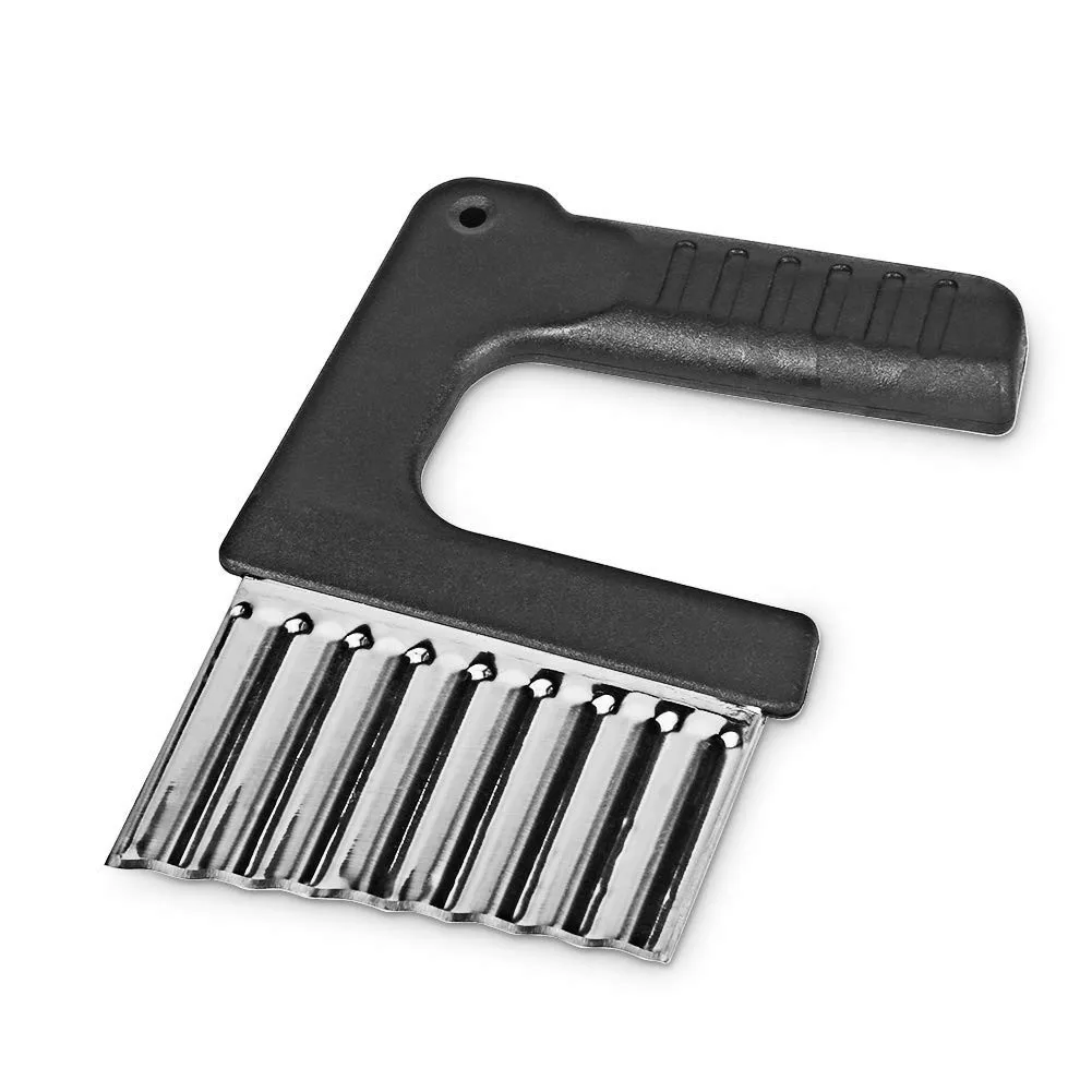 Креативная и практичная нержавеющая сталь морщинка нарезка для картофеля фри